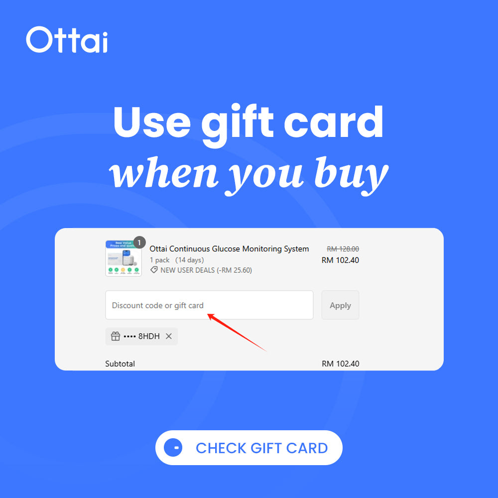 Ottai bagong user na gift card